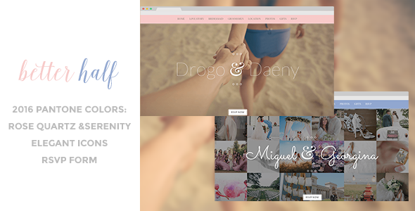 Better Half - Responsive Wedding HTML Template
           TFx