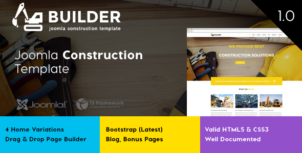 Builder - Joomla Construction Template
           TFx