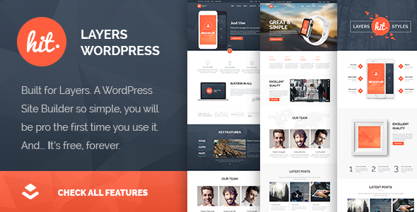 Hit - Responsive Layers WordPress Theme
           TFx