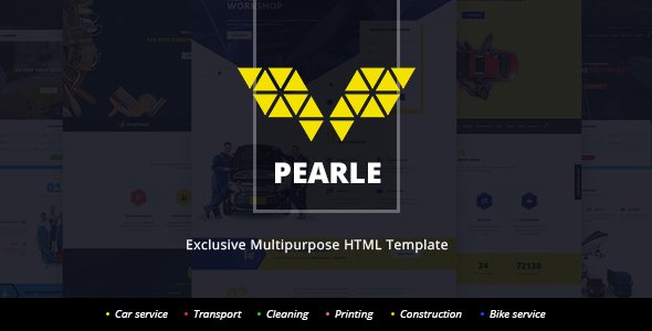 Pearle - Multipurpose Service & Shop HTML Template
           TFx