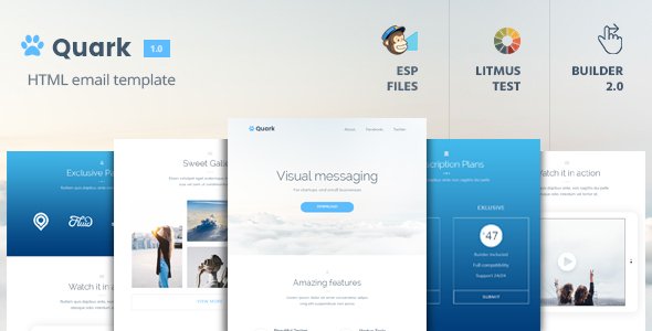 Quark - Multipurpose Email Template + Builder 2.0
           TFx