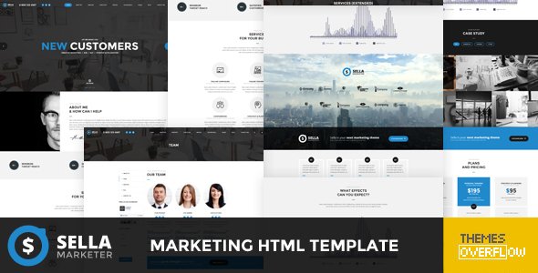 Sella - Marketing HTML Template
           TFx