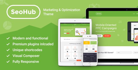 SeoHub - Seo Optimization Wordpress Theme
           TFx