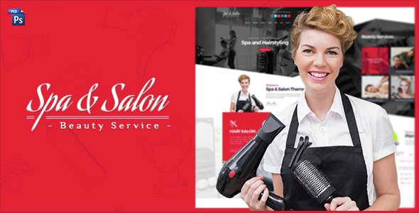 Spa & Salon - PSD Template 
           TFx