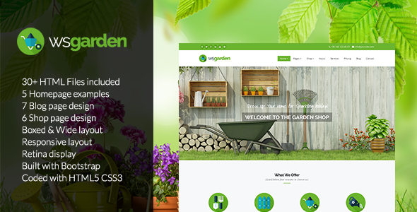 WS Garden - Responsive Gardening WP Theme 
           TFx