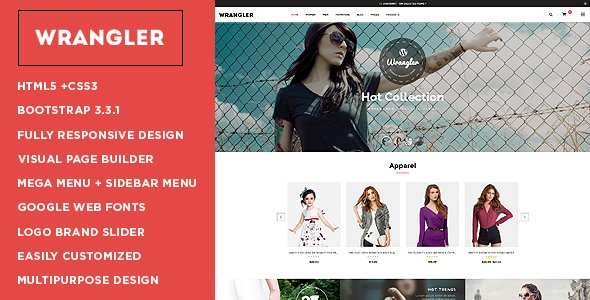Wrangler - Multipurpose WooCommerce Theme
           TFx