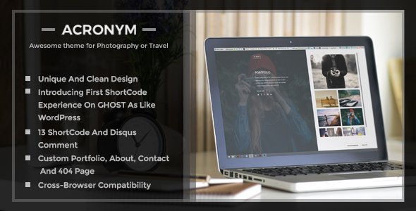 Acronym - A Responsive Ghost Theme
           TFx