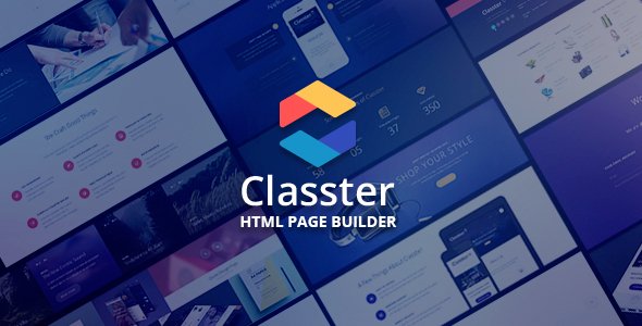 Classter - Landing Page Set With Page Builder
           TFx