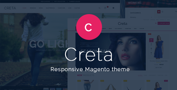 Creta - Advanced Responsive Magento Theme
           TFx