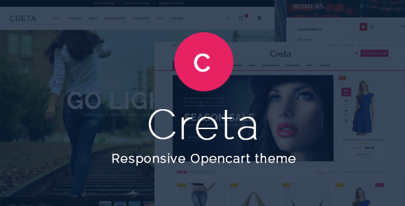 Creta - Responsive OpenCart Theme
           TFx