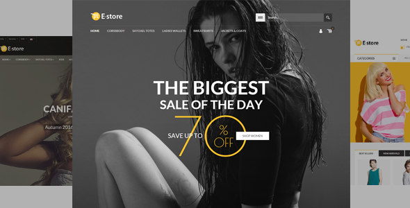 E-Store - Responsive HTML Template
           TFx
