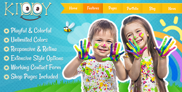 Kiddy - Children HTML Template
           TFx