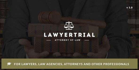 Lawyer Trial - WP Theme for Lawyers, Attorneys and Professionals with Appointment System
           TFx