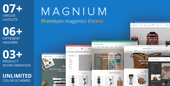 Magnium - Multi-Purpose Premium Responsive Magento Theme
           TFx