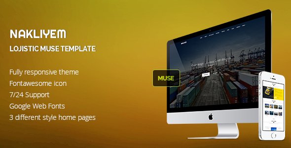 Nakliyem Logistic Muse Template
           TFx