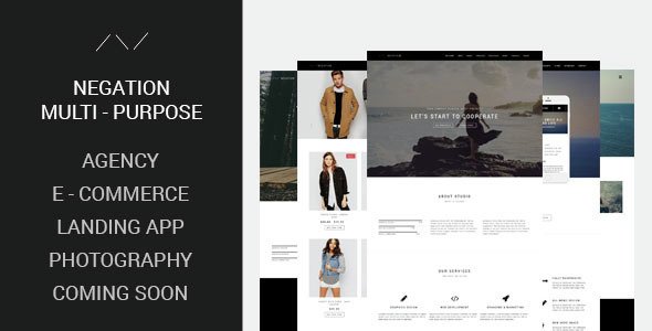 Negation HTML5 Multi Purpose Theme
           TFx