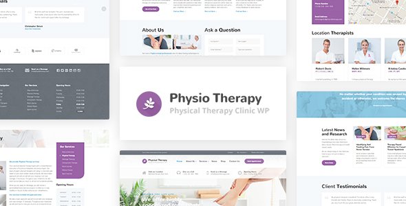Physio - Physical Therapy & Rehabilitation WP Theme
           TFx