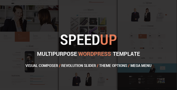 SpeedUp - Multipurpose WordPress Template
           TFx