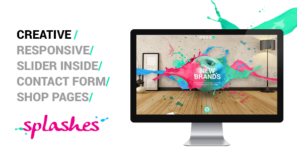 Splashes - Creative Agency Template
           TFx