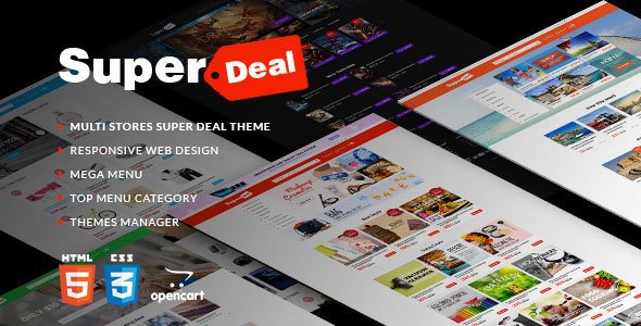 Super Deal - Premium Responsive Opencart Theme
           TFx