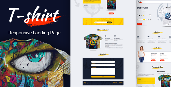 T-shirt Landing Page
           TFx