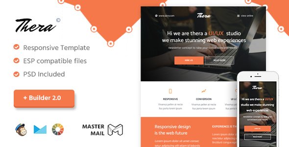 Thera - Responsive Email Template + Builder 2.0
           TFx