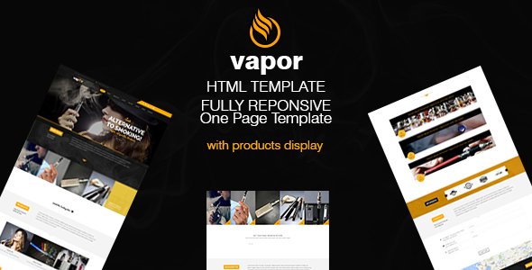 Vapor - eCigarettes Vaporizers & E-Liquid Template
           TFx