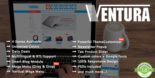 Ventura - Responsive Prestashop Theme
           TFx