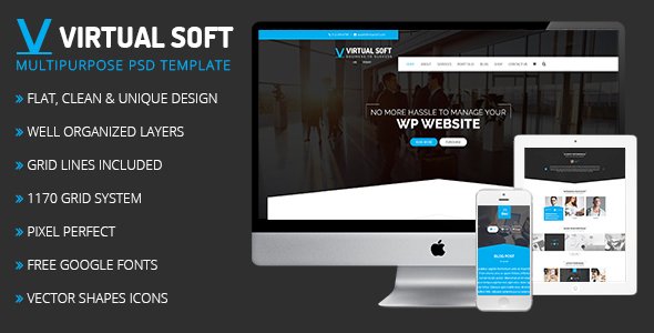 Virtual Soft – Multipurpose PSD Template
           TFx