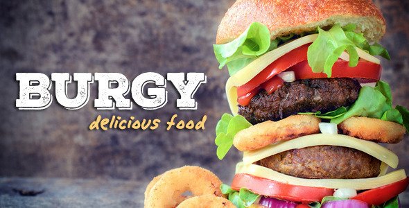 BURGY - Fast Food, Burgers, Pizzas, Salads HTML
           TFx