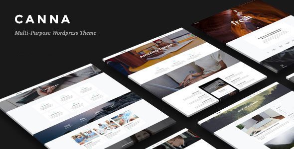 Canna - Creative Elegant WordPress Theme
           TFx