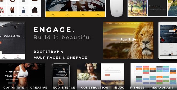 Engage - Creative Multipurpose HTML Theme
           TFx