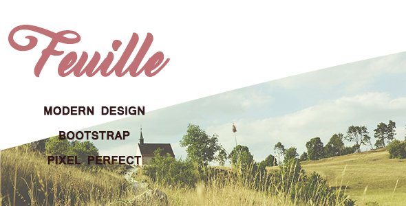 Feuille - Creative Portfolio Template
           TFx
