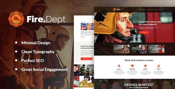 Fire Department - Fire Station and Security WP Theme
           TFx