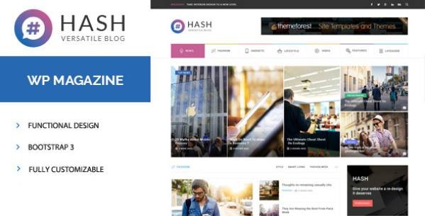 Hash - Responsive WordPress Magazine Theme
           TFx