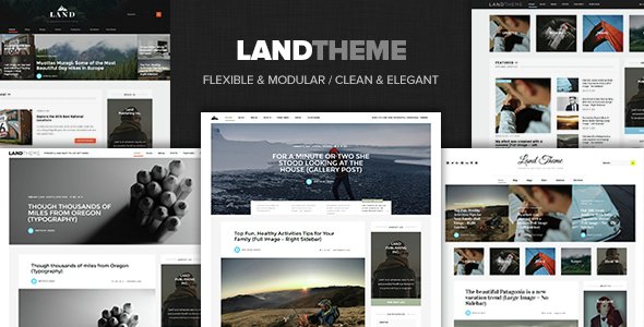 Land - Multi Topic Personal WP theme
           TFx