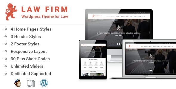 Law Firm - WordPress Theme
           TFx