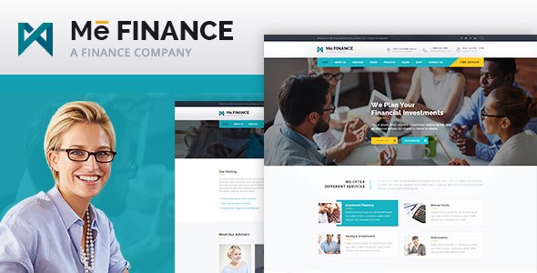Me Finance - Business and Finance PSD Template
           TFx