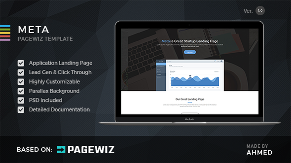 Meta Startup - Pagewiz Landing Page
           TFx