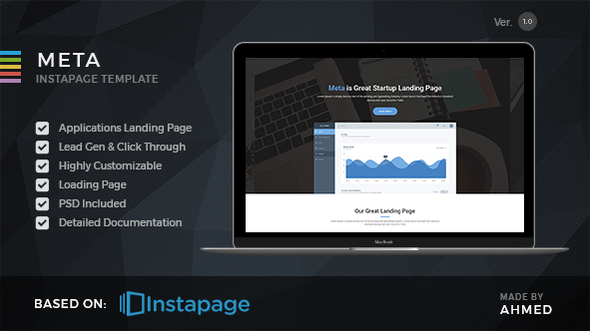 Meta startup - Instapage Landing Page
           TFx