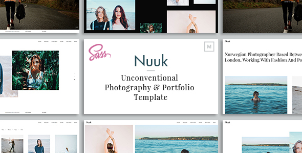 Nuuk- An Unconventional Photography & Portfolio Template
           TFx