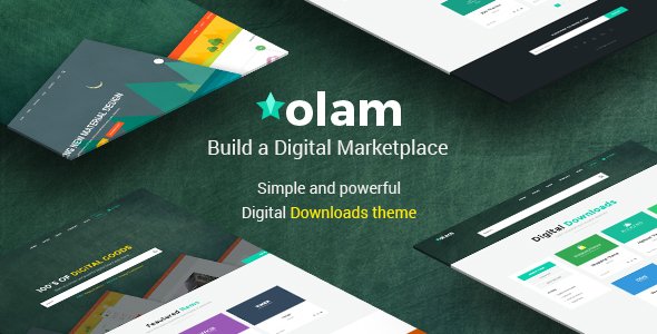 Olam - WordPress Easy Digital Downloads Theme
           TFx