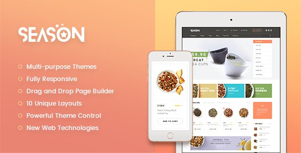 Pts Season Multi-purposes Prestashop theme
           TFx