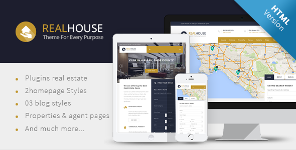 Realhouse - Real Estate HTML5 template
           TFx