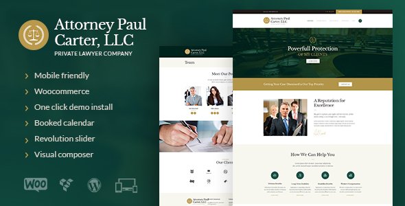 The Law - Legal Advisers & Attorneys WP Theme
           TFx