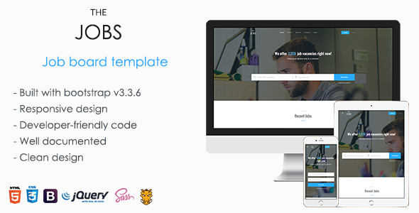 TheJobs - Job Board Template
           TFx