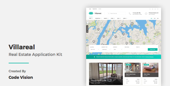 Villareal - Real Estate Application Kit
           TFx