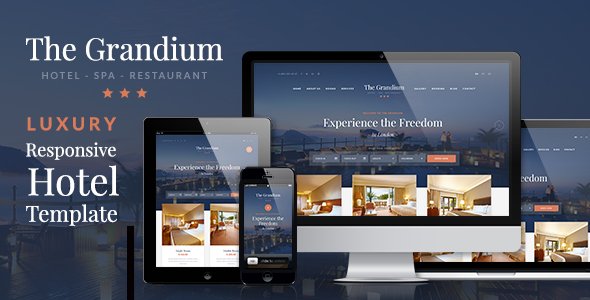 Grandium - Responsive Hotel Template
           TFx