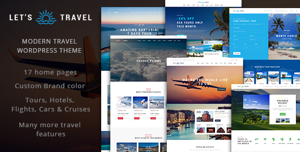 Lets Travel - Complete Travel Booking Theme
           TFx