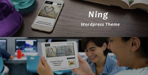 Ning - Personal & Magazine Wordpress Theme
           TFx